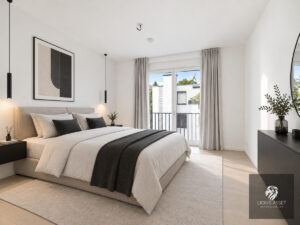Schlafzimmer visualisiert