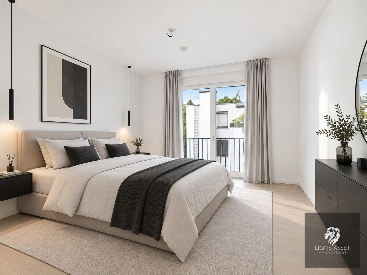 Schlafzimmer visualisiert