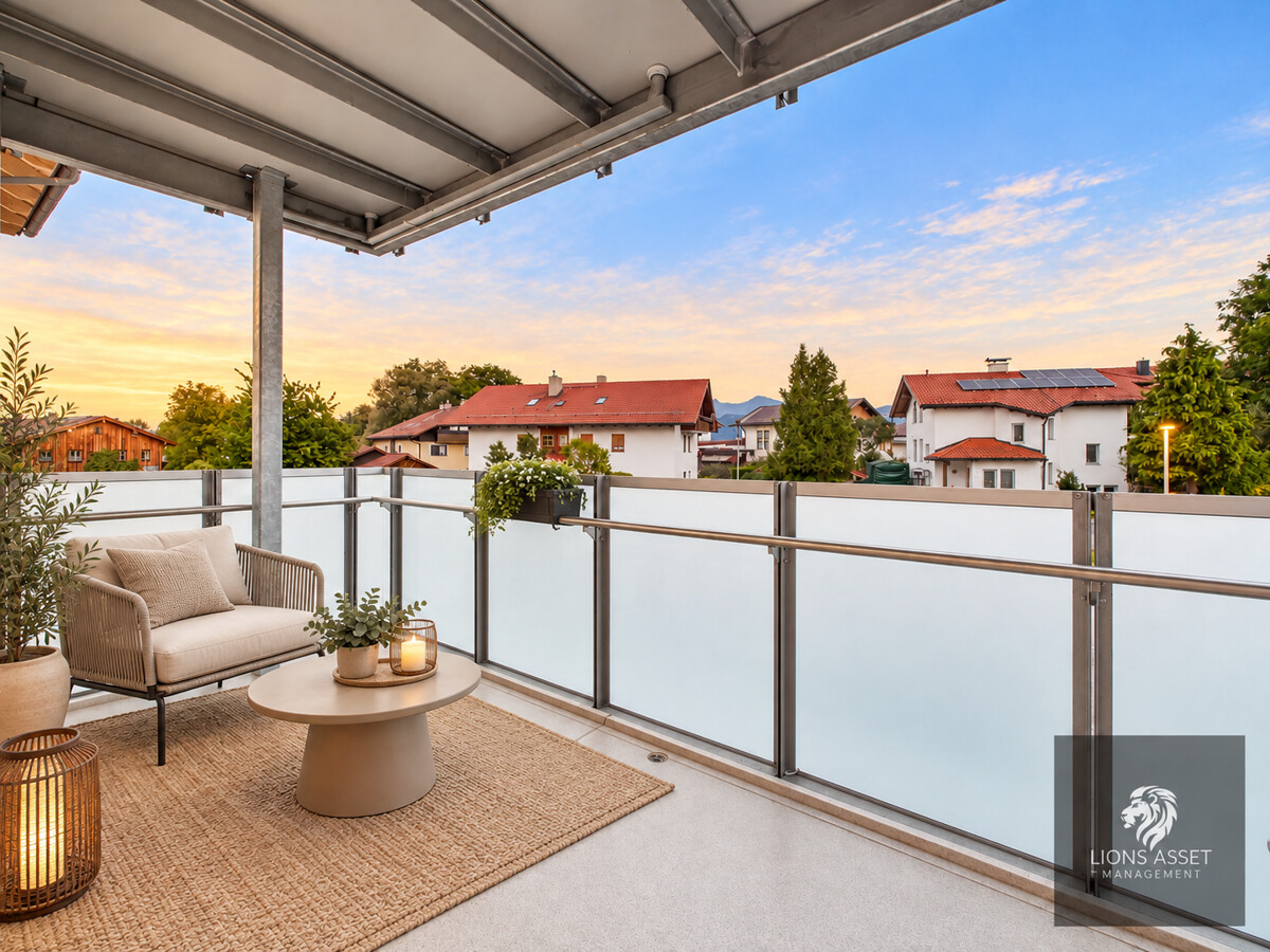 Balkon visualisiert