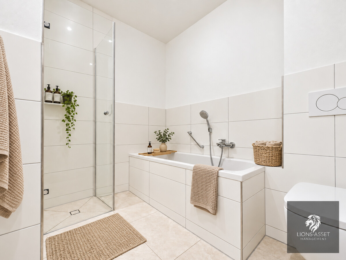 Badewanne visualisiert