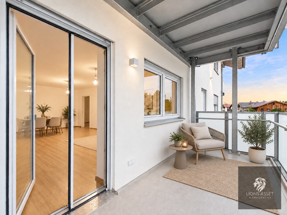Balkon visualisiert